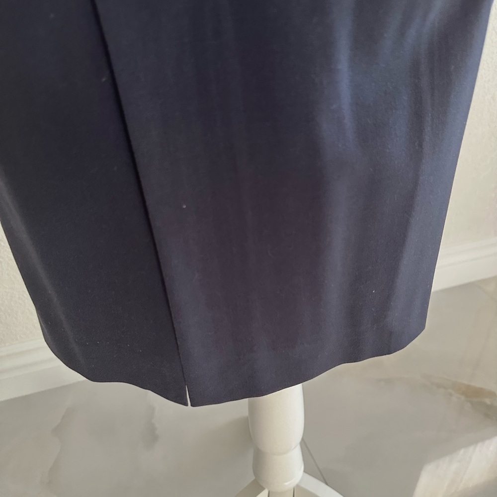 BCBGMaxAzria Navy Midi Skirt - Picture 4 of 5